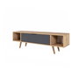 Hanah Home Mesir 3624 Soporte para TV Roble Zafiro y Antracita